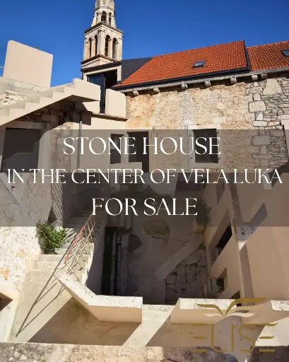 STEINHAUS IM ZENTRUM VON VELA LUKA